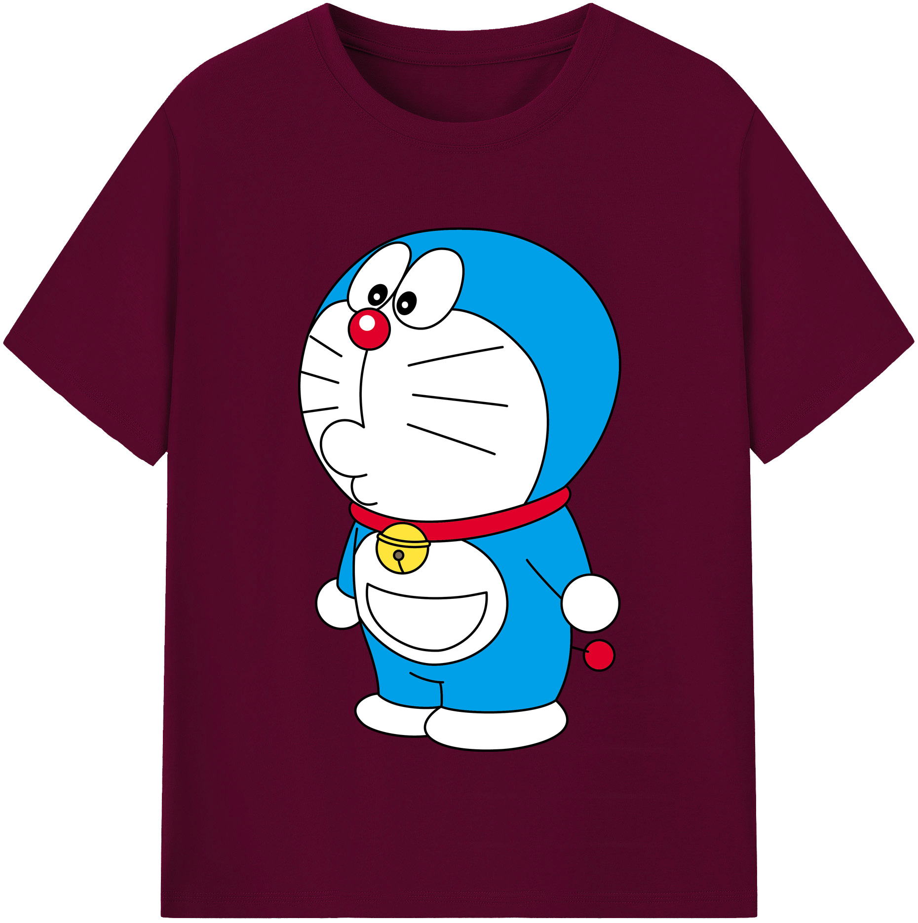 （画像用） ドラえもん Doraemon レディースカジュアルプリントTシャツ（綿100％）